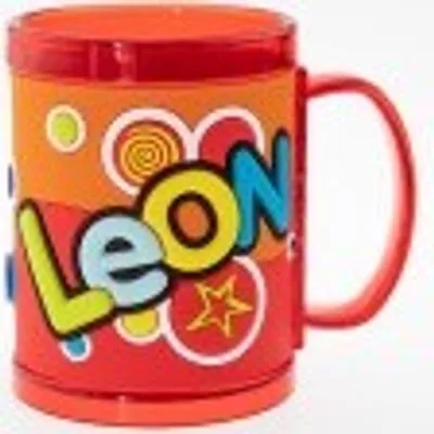 Produktbild von John Hinde Namensbecher für Kinder Name Leon