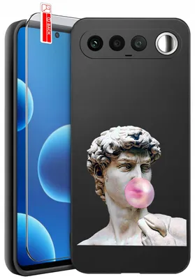 Zdjęcie produktu dla Etui Do Realme 16 5G Wzory | Silikonowe Matt Case + Szkło 9H