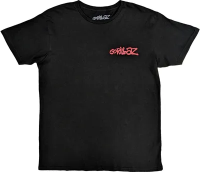 Obrázok produktu pre Gorillaz - Tričko "Cult Of Gorillaz" pre mužov/dámy Uni RO8553 (M) (Black)