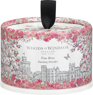 Produktbild von Woods Of Windsor Körperpuder True Rose 100g