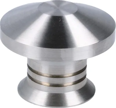 Produktbild von Möbelknopf Edelstahl Sockelknopf Türknopf Küchenknopf Schrankknopf Edelstahlknopf  27mm
