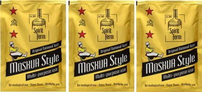Produktbild von 3 x Wodkahefe - Moskva Style 140g Turbohefe Spirit Ferm, Hefe für Maische, Turbo Hefe, Wodka Hefe