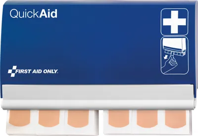 Produktbild von First Aid Only QuickAid Pflasterspender (90 elastische Pflaster)