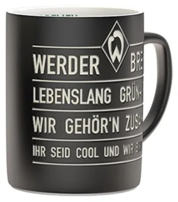Produktbild von SV Werder Bremen Tasse "Hymne"