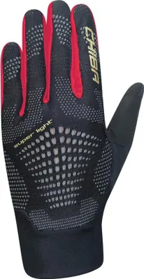 Produktbild von CHIBA Superlight - Radhandschuhe XXL schwarz/rot, atmungsaktiv & leicht.