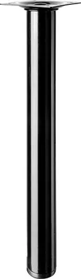 Produktbild von Hettich Tischbein 3,0 x 30 cm Stahl schwarz - 1 Stück