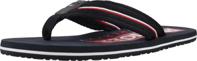 Produktbild von Tommy Hilfiger Corporate Beach Sportschuhe Herren Badeschuhe Blau Freizeit, Schuhgröße:43 EU