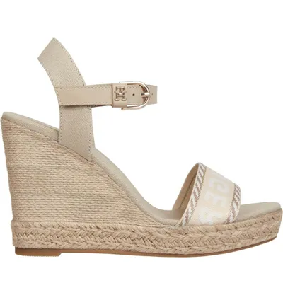 Produktbild von TOMMY HILFIGER SEASONAL WEBBING WEDGE Beige
