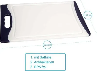 Produktbild von Famanu Schneidebrett Set 6-teilig - Verschiedene Farben