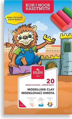 Immagine prodotto di Argilla da modellare Koh-i-noor/argilla da modellare 20 pz