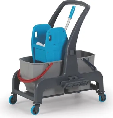 Obrázok produktu pre Čistiaci vozík Combisteel Procart Jet 720S s lisom na mopy a vedrom