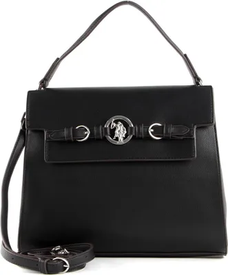 Image de U.S. POLO ASSN. sac à main sac à épaule bandoulière Delaware Top Handle Bag Black noir