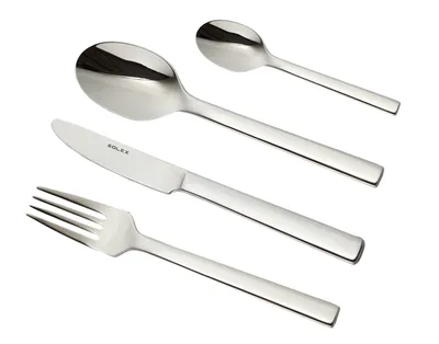 Produktbild von Solex Kinderbesteck "Maya" 4-teilig Edelstahl - Serie 1226