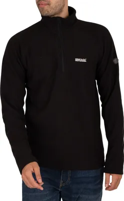 Produktbild von Regatta Herren Kenger Sweatshirt mit Reißverschluss, Schwarz XXL
