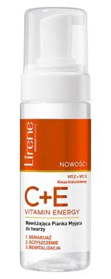 Produktbild von Lirene C+E Vitamin Energy Nawilżająca pianka myjąca do twarzy, 150 ml