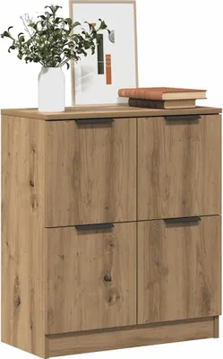 Produktbild von vidaXL Sideboard Artisan-Eiche 60x30x70 cm Holzwerkstoff