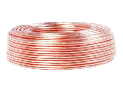 Produktbild von Logilink Lautsprecherkabel, 2x2.50 mm2,  50 m transparent