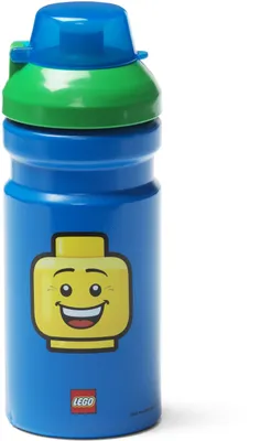 Image de Gourde Iconic Boy 0,39 L, Bleu - LEGO