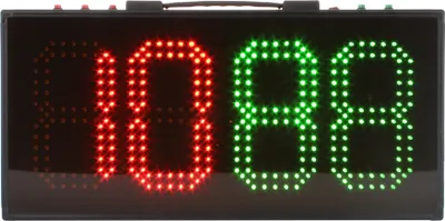 Produktbild von Doppelte elektronische LED-Anzeigetafel, 1 Stück
