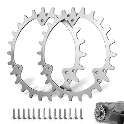 Edelstahl-Spikes für Mähroboter, Radgröße 252 mm, 2 Stück