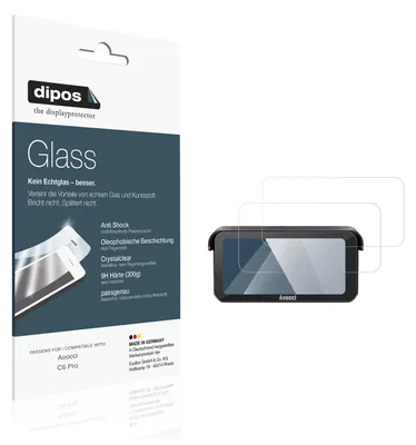 Image de 2x Protection écran pour Aoocci C6 Pro Verre souple Film Protecteur 9H dipos