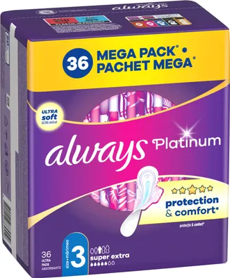Zdjęcie produktu dla ALWAYS Platin Super Extra 36 ks