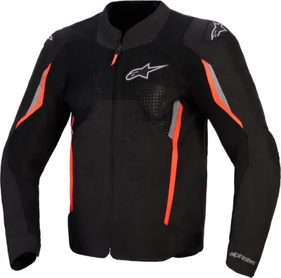 Zdjęcie produktu dla Kurtka motocyklowa Alpinestars AST V3 Air z perforowaną tkaniną, czarna/szara/czerwona, rozmiar M