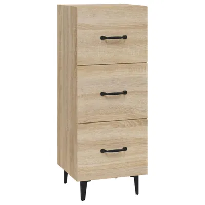 Obrázok produktu pre Komoda dub sonoma 34,5x34x90 cm spracované drevo