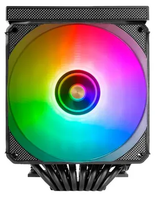 Produktbild von Mars Gaming MCPU-LCDPRO, Luftkühlung, 12 cm, Schwarz