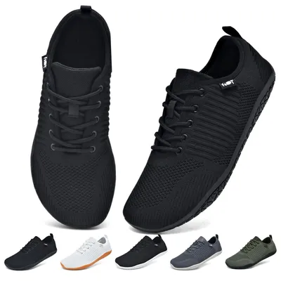 Immagine prodotto di Solidchoice: Sneakers minimaliste unisex, con punta larga per un comfort naturale