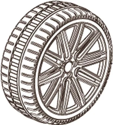 Produktbild von Jamara Rad Rideon Audi TTS hinten VE2