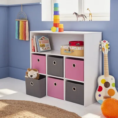 Produktbild von sweeek - Kinderschrank in weiß - Rosa