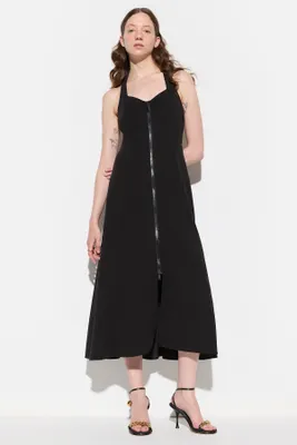 Produktbild von Midikleid mit Reißverschluss, Black, M