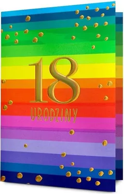 Obrázok produktu pre Narodeninová karta 18 HM200-3197