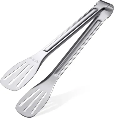 Produktbild von Küchenzange – Edelstahl – Spülmaschinenfest – Hitzebeständig – Ergonomischer Griff