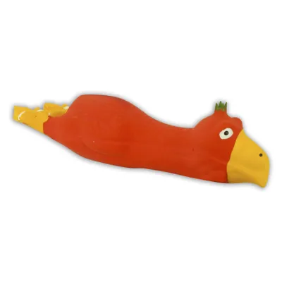 Obrázek produktu pro Akinu Latexové kuře hračka pro psy červená 18 cm