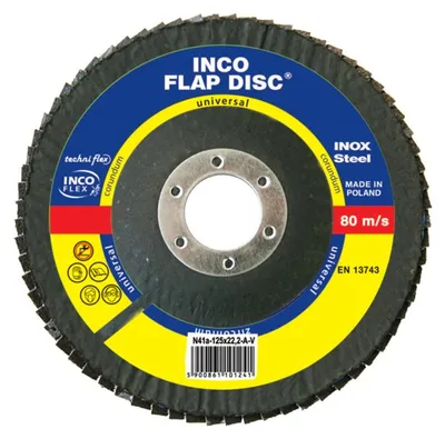 Obrázok produktu pre TECHNIFLEX TUL125-40-U Kotúč na brúsku 125x22,2 mm P40