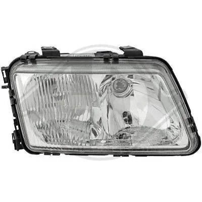 Produktbild von Scheinwerfer re. Audi A3 96-00 H7+H1