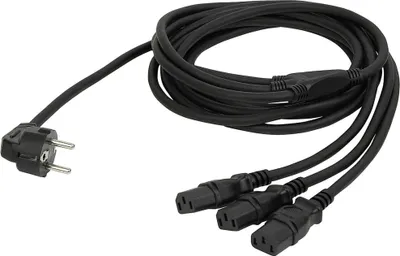 Image de DAP Répartiteur Schuko vers 3 IEC 3 m