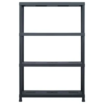 Immagine prodotto di Scaffale nero 220 kg 90 x 40 x 138 cm plastica