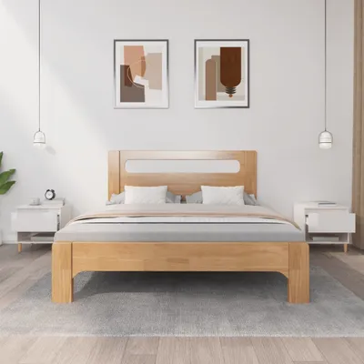 Obrázek produktu pro vidaXL Noční stolky 2 ks. Vysoce lesklá bílá 50x46x50 cm výrobek z odvozeného dřeva