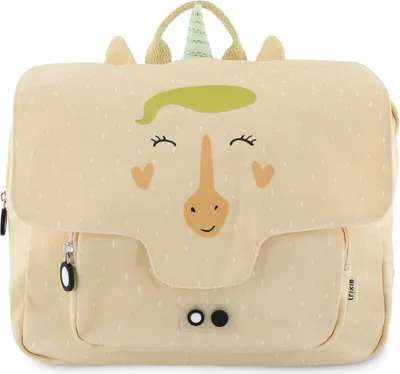 Image de Trixie cartable Mrs. Unicorn - coton imperméable rose
