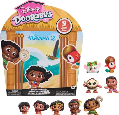 Produktbild von Doorables Vaiana Sammlerkoffer, Doorables Disney, 3,8 cm Sammelfigur, Ab 5 Jahren