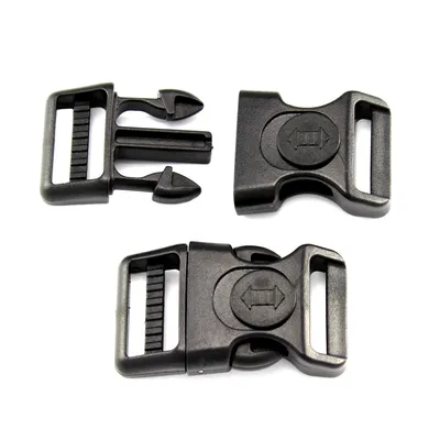 Produktbild von 10 Steckschnallen mit Sicherung 20mm Steckschließer Steckschnalle f Gurtband