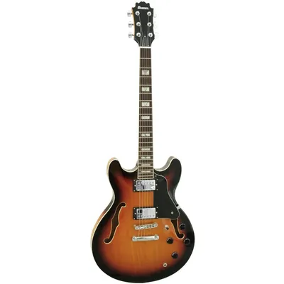 Obrázok produktu pre Dimavery SA-610, poloakustická gitara, sunburst