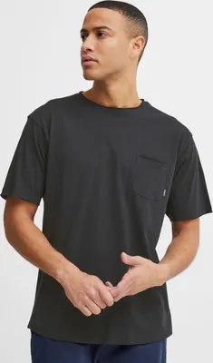Produktbild von 11 Project PREliah Tee Herren T-Shirt Kurzarm Shirt Basic mit Brusttasche Offene Kanten Casual Fit Hochwertige Baumwoll-Qualität