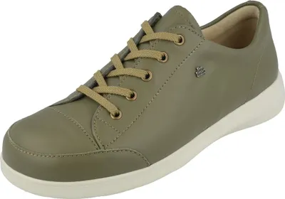 Produktbild von FINN COMFORT Fataga Damen Schnürhalbschuhe grün Glattleder : 38 Schuhgröße: 38