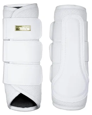 Immagine prodotto di Equestrian Stockholm Ghette Classic Mesh Boots White Gold per dressage taglia S