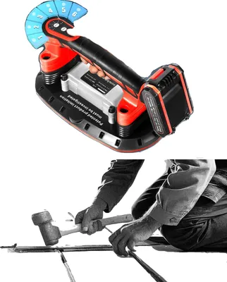 Obrázek produktu pro Vibrační nářadí na dlaždice, výkonný měděný motor, 6stupňová převodovka, velká přísavka