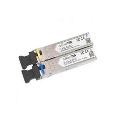 Produktbild von Mikrotik S-3553LC20D, 1250 Mbit/s, SFP, LC, 20000 m, RB260GS, RB2011LS, RB2011LS-IN, RB2011UAS-IN, RB2011UAS-RM, RB2011UAS-2HnD, RB2011UAS-2HnD-IN...